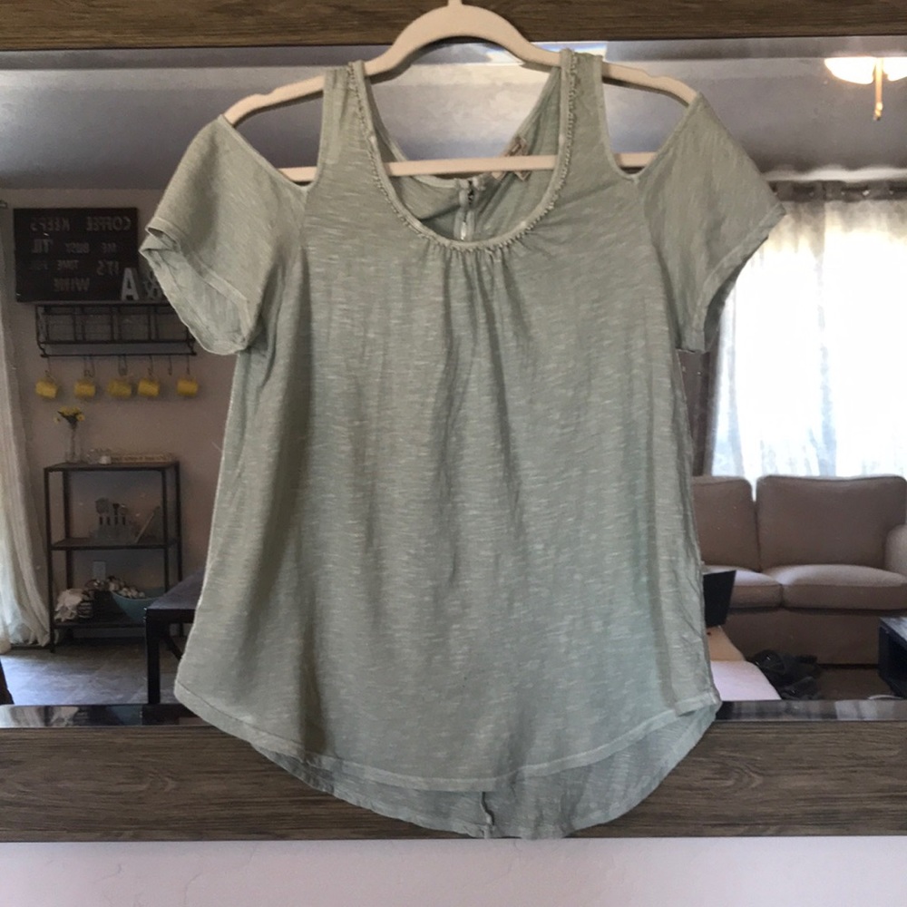 Lucky cold shoulder top